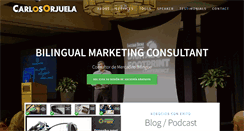 Desktop Screenshot of carlosorjuela.com