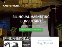Tablet Screenshot of carlosorjuela.com